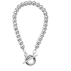 Beginnings Sterling Silver B4004 Multi Bead T Bar 20cm Bracelet