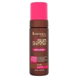 Rimmel London Sunshimmer Self Tan Mousse 150ml Dark Matte