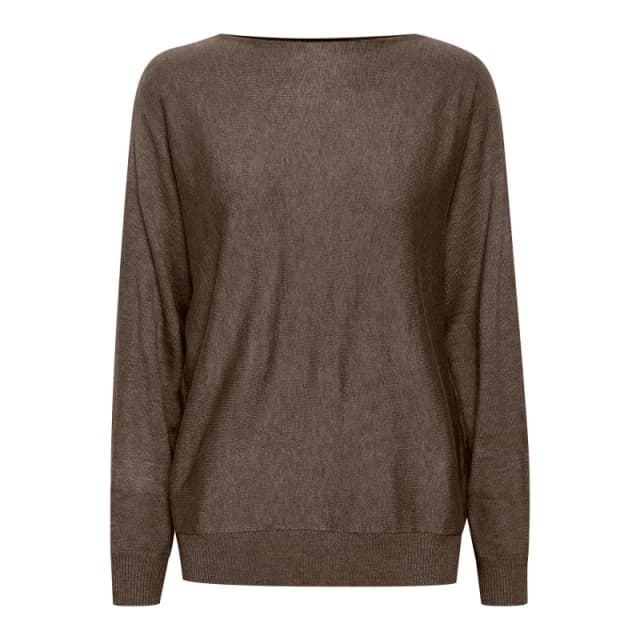 culture Woman sweater CULTURE Annemarie Batwing Marron Female L
