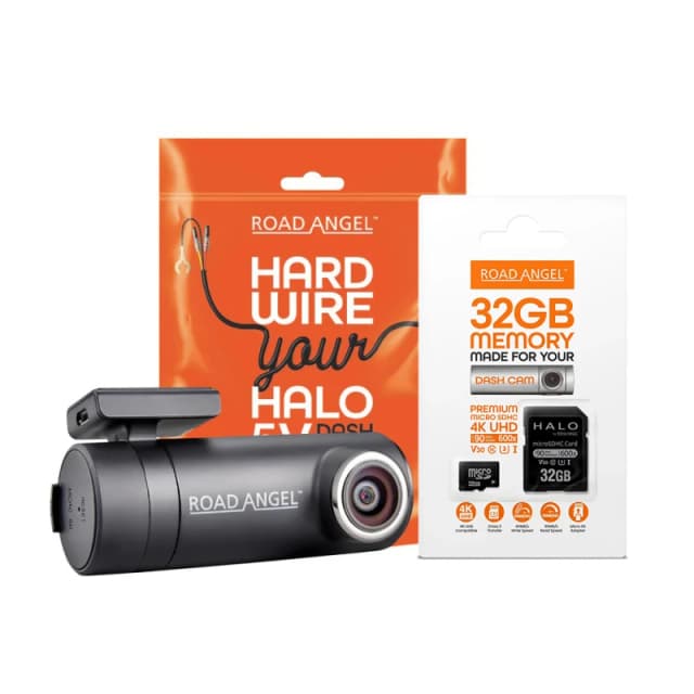 ROAD ANGEL Halo Pro Deluxe Quad HD Dash Cam - Black & Grey, Black 5060047671286