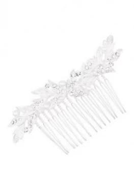 Jon Richard Lexie Small Leaf Pearl Comb