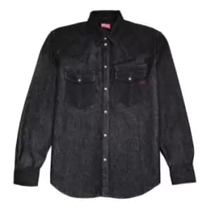 Diesel D-Ocean Denim Shirt - Black