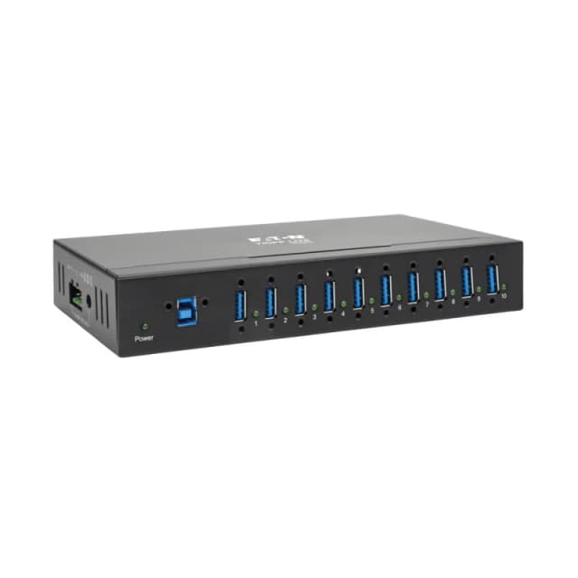 Tripp Lite U360-010-IND 10-Port Industrial-Grade USB 3.x (5Gbps) Hub -