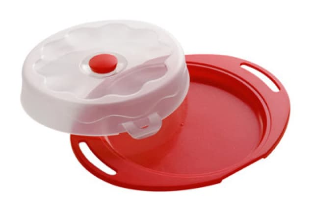 Premier Housewares Cake Storage Box And Carrier With Handles Red