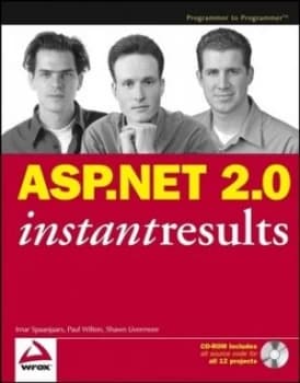 Asp.Net 2.0 Instant Results by Imar Spaanjaars Paperback