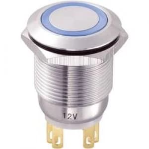 Tamper proof pushbutton 250 V AC 3 A 1 x OffOn TRU COMPONENTS