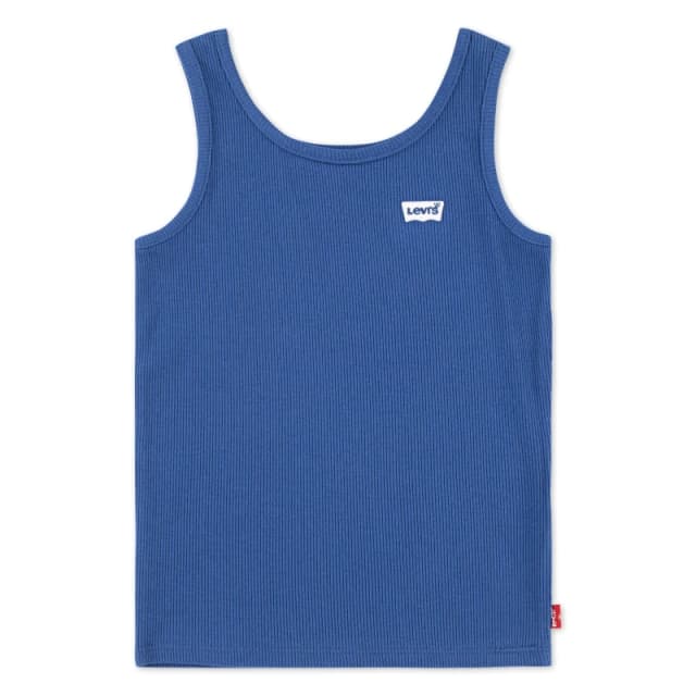 Levis Teenager Meet And Greet Ribbed Tank Top - Girl's - 14A - Blue