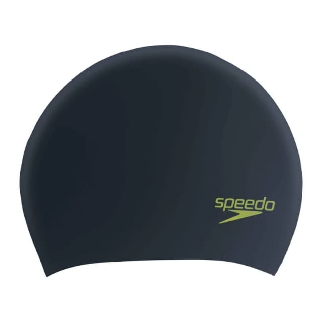 Speedo Junior Hair Cap - Black One Size