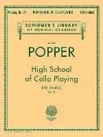 High School of Cello Playing (40 Etudes), Op. 73 by David Popper