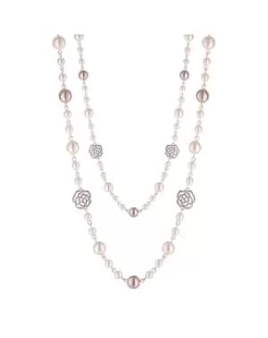 Jon Richard Rose Gold Rope Necklace