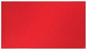 Nobo Impression Pro Widescreen Red Felt Board 1880x1060mm