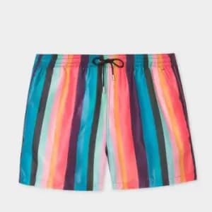 Paul Smith Striped Shell Swim Shorts - M