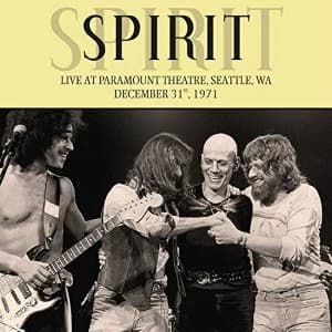 Spirit - Live At Paramount Theatre. Seattle. Wa. December 31St. 1971 Vinyl