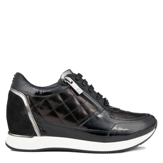 Moda in Pelle Berke Trainers - Black 3