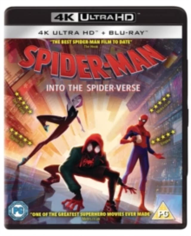 Spider-Man: Into the Spider-verse Bluray 5050630383238