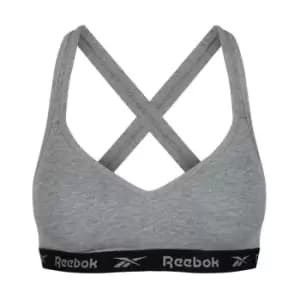 Reebok Cara Crop Sports Bra Womens - Grey