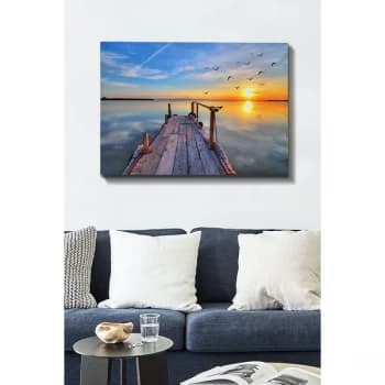 Kanvas Tablo (70 x 100) - 27 Multicolor Decorative Canvas Painting