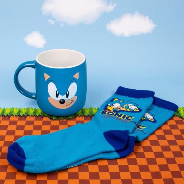 Sonic Sonic Mug and Sock Set Multi unisex One Size
