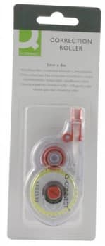 Q Connect Correction Roller White - 12 Pack