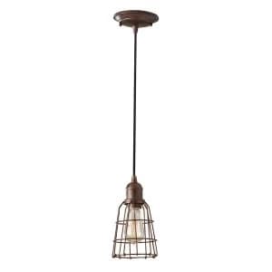 1 Light Ceiling Pendant Parisian Bronze, E27