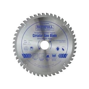 Faithfull TCT Circular Saw Blade Zero Degree 250 x 30mm x 80T