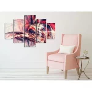 ST231 Multicolor Decorative MDF Painting (5 Pieces)