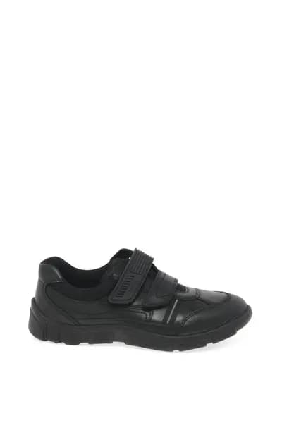 Start Rite 'Luke' Infant School Shoes Black