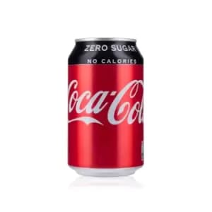 Coca Cola Zero Sugar 330ml Can 24 Pack