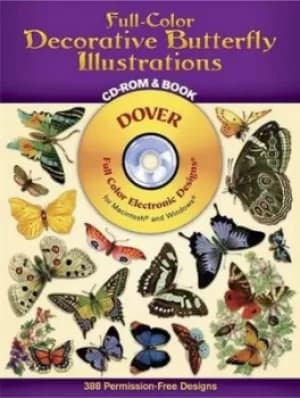 Decorative Butterfly Illustrations by Dover
