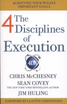 The 4 Disciplines of Execution by Sean Covey Book