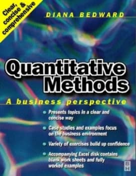 Quantitative Methods by Diana Bedward Paperback