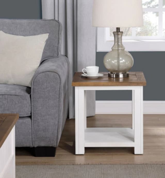 Baumhaus Splash Of White - Lamp / Side Table