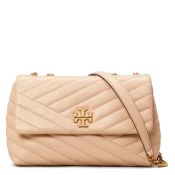 Tory Burch Kira Chevron Small Shoulder Bag - Devon Sand