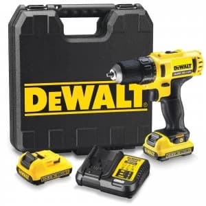 DEWALT DCD710 10.8V XR Cordless Compact Drill Driver 2 x 2ah Li-ion Charger Case