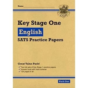 New KS1 English SATS Practice Papers: Pack 1 (for the 2021 tests) Paperback / softback 2018
