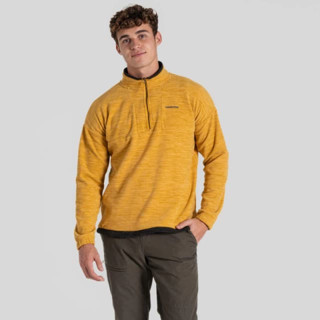 Craghoppers Esk Half Zip Yellow