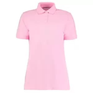 Kustom Kit Ladies Klassic Superwash Short Sleeve Polo Shirt (12) (Pink)
