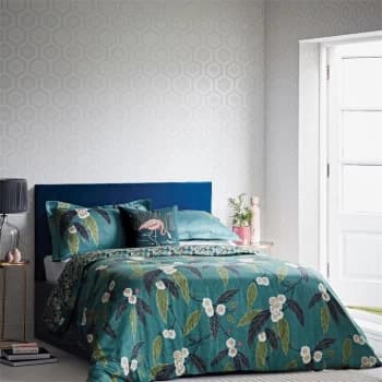 Harlequin Coppice Duvet Cover - PEACOCK
