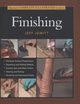 Tauntons Complete Illustrated Guide to Finishing by Jeff Jewitt Hardback
