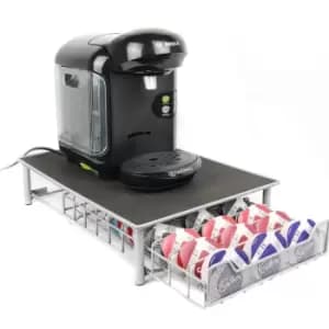 Tassimo 60 Pod Holder Drawer in Grey M&W - Grey