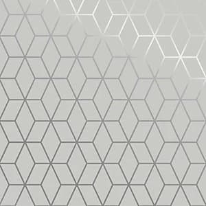 Superfresco Easy Prism Wallpaper White - 10m