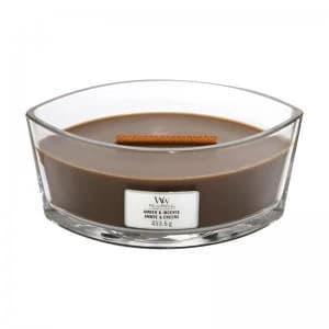 Woodwick Amber and Incense Ellipse Candle 453.6g