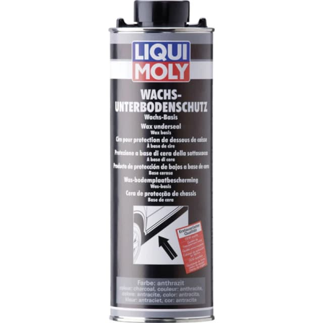 LIQUI MOLY 6102 Underbody Protection Wax Underseal, anthracite/black Capacity: 1l, Tin Underbody Protection (1851)
