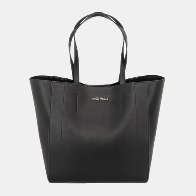 Jack Wills Classic Shoulder Tote Bag Black female One Size