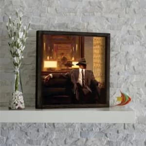 KZM557 Multicolor Decorative Framed MDF Painting