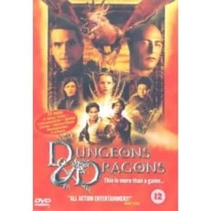 Dungeons and Dragons 2001 DVD