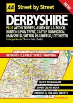 Aa Street by Street Derbyshire Hardback