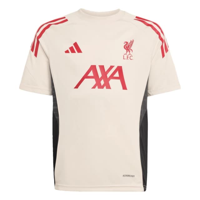 adidas Liverpool Training Shirt 2025 2026 Juniors White male 13 Years