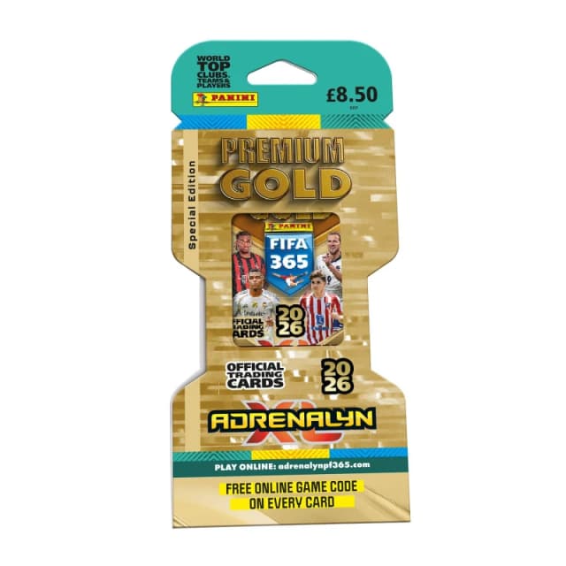 Panini FIFA 365 2025/26 Adrenalyn XL Trading Card Collection Premium Gold Packs Gold Pack unisex One Size