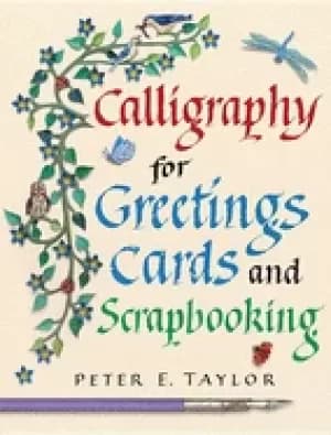 calligraphy for greeting cards and scrapbooking